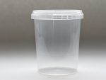 520ml round plastic tub with tamper evident lid. Food packaging great for confectionarys, cheese, soup, spices and sauces.