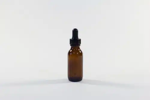 30ml Winchester Amber Glass Bottle - 20mm Dropper Cap