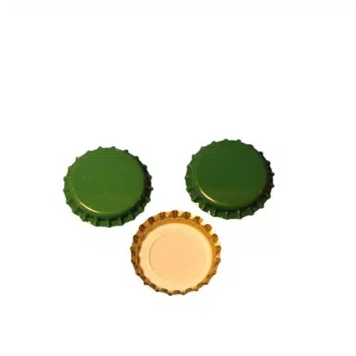 Crown Bottle Caps - Green(26mm)