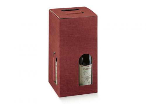 4 bottle burgundy Wine boxes perfect for gifts. From our WIne Packaging Range