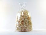 Cellophane Bags On A White Background