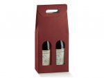 Double Burgundy Wine Gift Box from our Wine Packaging range