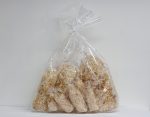 Cellophane Basket Bags On A white Background