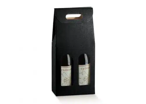 Double Black Wine Box. From Our Gift Packaging Range.