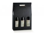Treble Black Wine Box perfect for gifts. From Our Wine Packaging Range