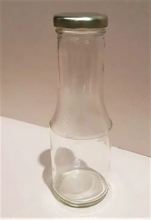 300ml Lucida Lunt Glass Bottle - 43mm Lid