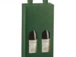 Double Green Wine Box. Wine Packaging.