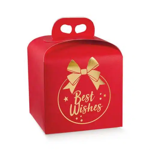 Christmas Best Wishes Cake Gift Box