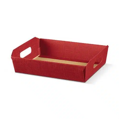 Medium Burgundy Hamper Tray