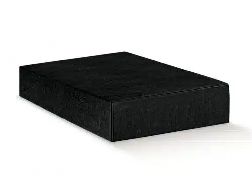 6 Bottle Black Wine Box Cellar