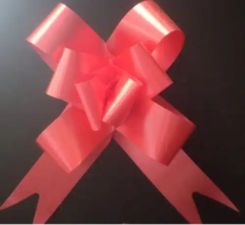 50MM Pull String Bows - Matt Red