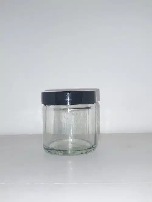 60ml Wide Mouth Clear Glass Jar