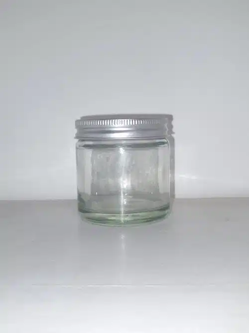 60ml Wide Mouth Clear Glass Jar - Image 2