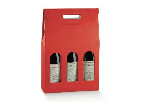 3 Bottle Pinch Silk Red