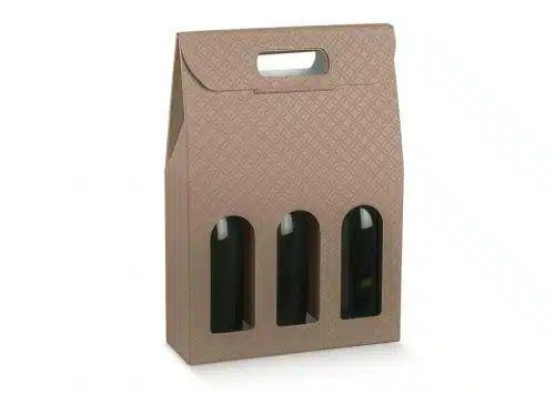 3 Bottle Pinch Leather