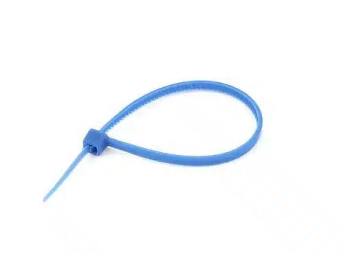 292mm Blue Plastic Cable Ties - Image 2