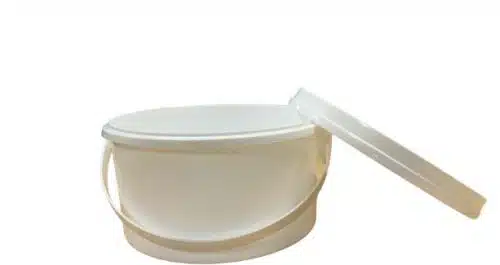 1.8Liter Plastic Pail - T/E Lid Plastic Handles - Image 2