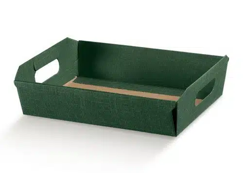 XSmall Dark Green Tray - 220X160X50mm