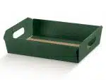Large Dark Green Hamper Tray -400x300x120MM