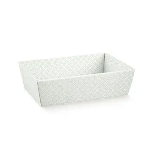 Medium Grey Embossed Conical Tray (290mmX210mmX90mm)