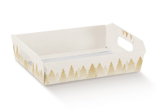 Medium Gold Forest Hamper Tray (350x260x70mm)
