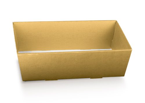 XSmall Gold Conical Tray (230mmx170mmX80mm)